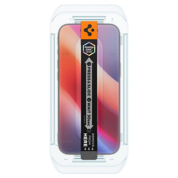 470973_oryg Spigen tempered glass Glas.Tr ”Ez Fit” 2-Pack for iPhone 17 Air Clear