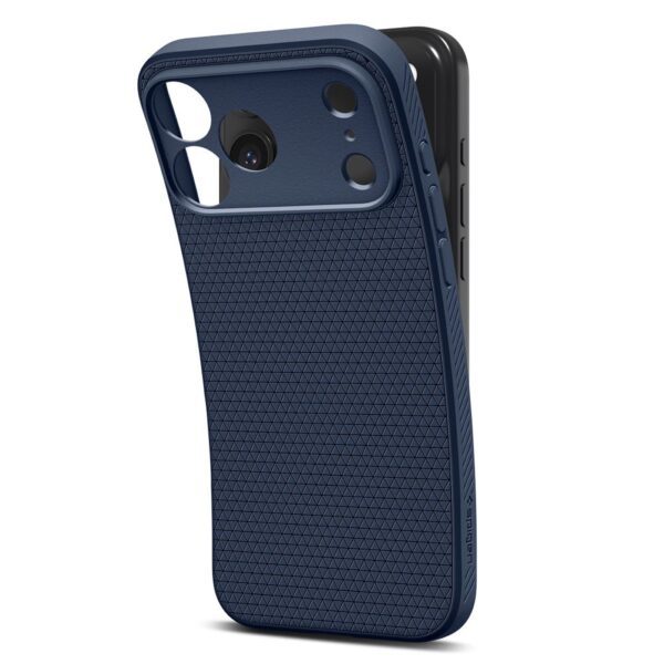 Spigen Liquid Air case for iPhone 17 Pro Navy Blue