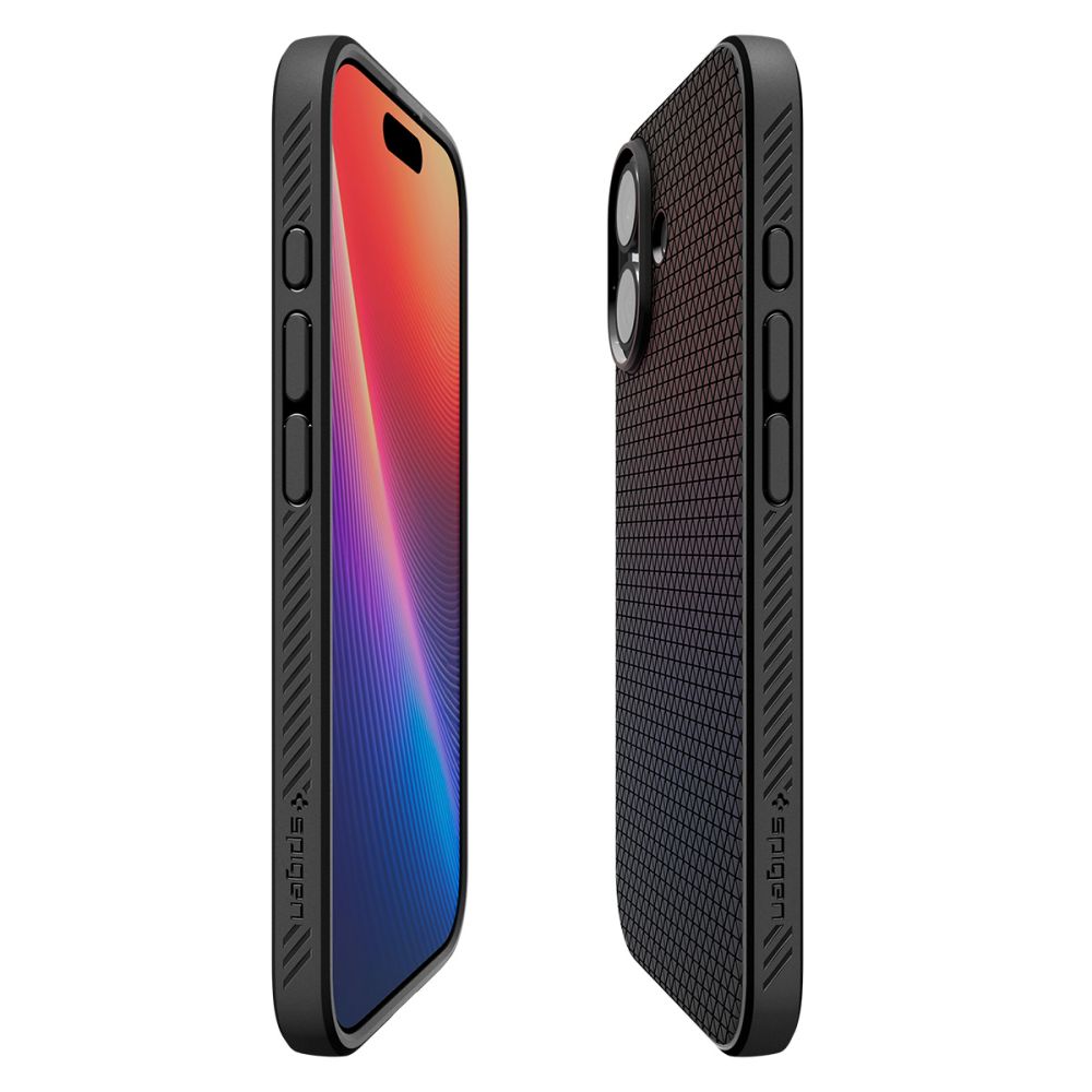 Spigen Liquid Air case for iPhone 17 Matte Black
