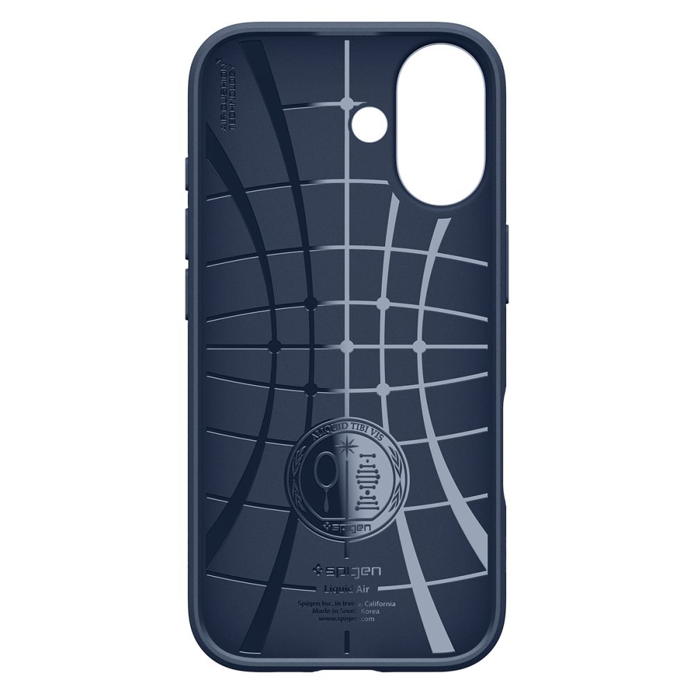 Spigen Liquid Air case for iPhone 17 Navy Blue