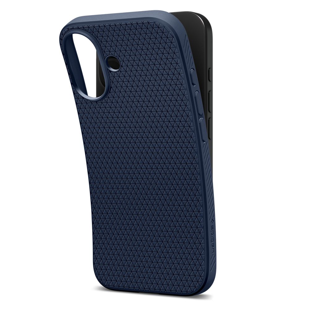 Spigen Liquid Air case for iPhone 17 Navy Blue
