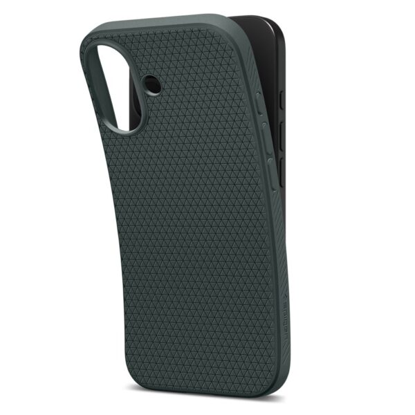 Spigen Liquid Air case for iPhone 17 Abyss Green