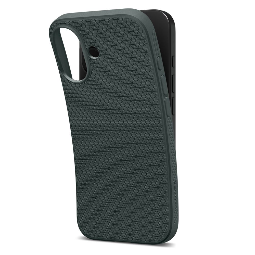 Spigen Liquid Air case for iPhone 17 Abyss Green
