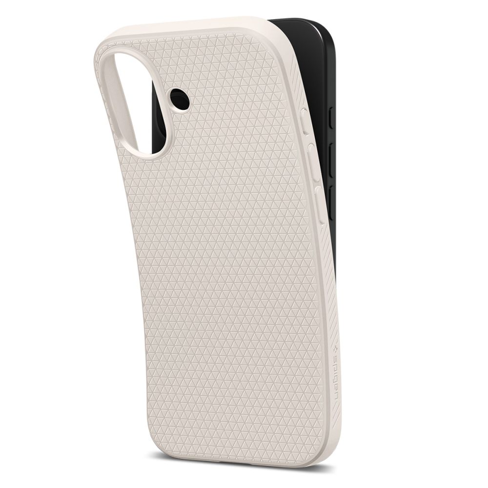 Spigen Liquid Air case for iPhone 17 Natural Titanium
