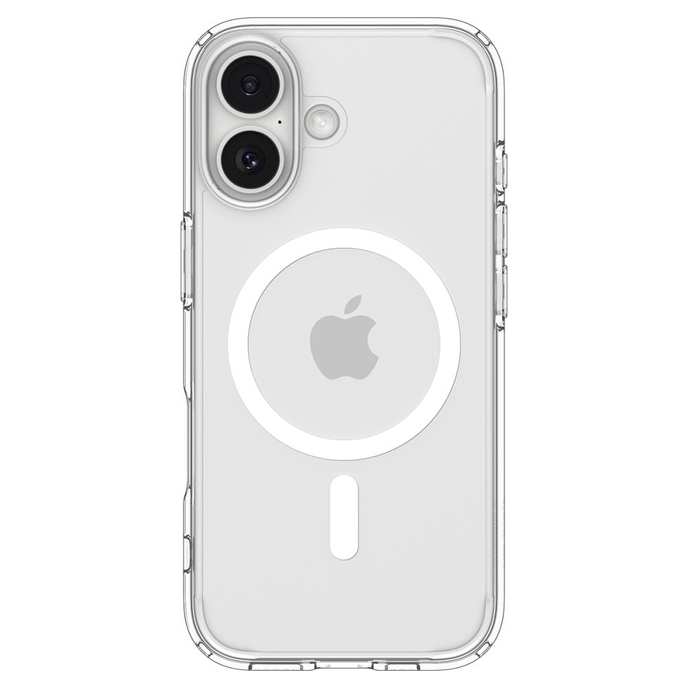 Spigen Ultra Hybrid Mag Magsafe case for iPhone 17 Clear/White