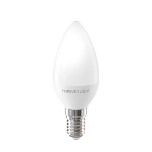 Forever Light LED Bulb E14 C37 4.8W 630lm 3000K class E