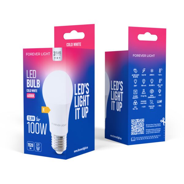 471309_oryg Forever Light LED Bulb E27 A60 12.8W 1520lm 6000K class E