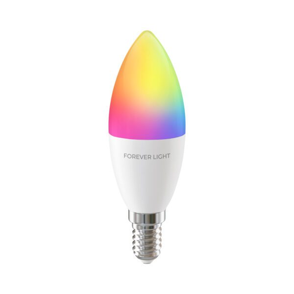 Forever Light LED Bulb RGB E14 C37 5W 500lm 4000K class F