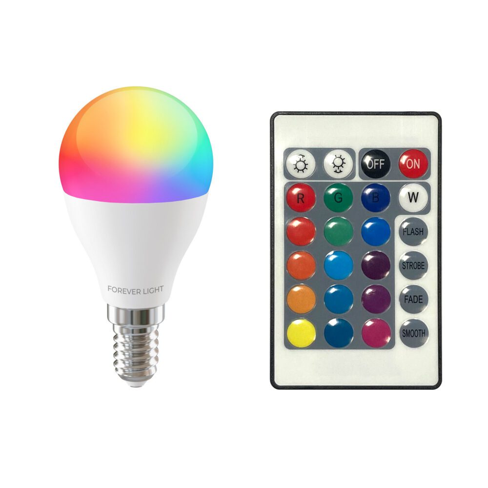 471383_oryg Forever Light LED Bulb RGB E14 G45 5W 500lm 4000K class F
