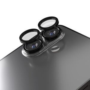 Etteri camera lens protector for iPhone 17 black