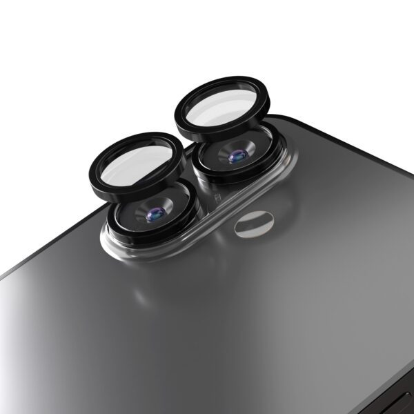 Etteri camera lens protector for iPhone 17 black