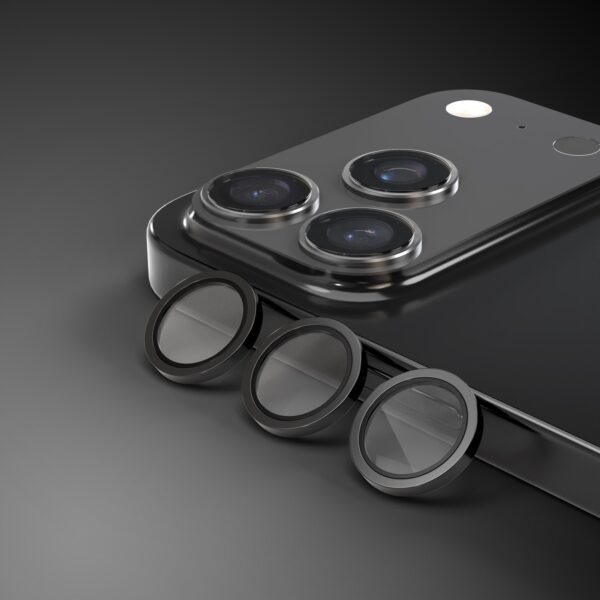 Etteri camera lens protector for iPhone 17 Pro / 17 Pro Max black
