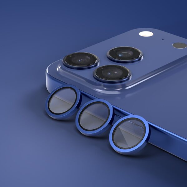 Etteri camera lens protector for iPhone 17 Pro / 17 Pro Max blue