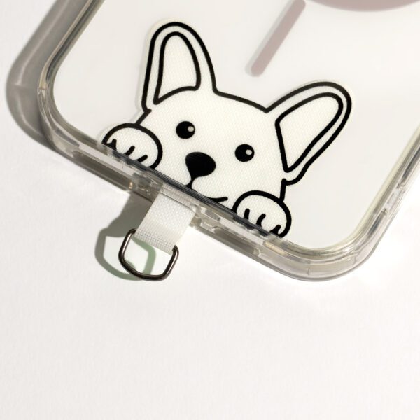 Phone insert dog