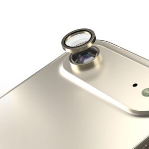 Etteri camera lens protector for iPhone 17 Air gold