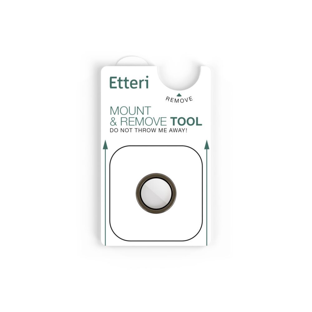 Etteri camera lens protector for iPhone 17 Air gold