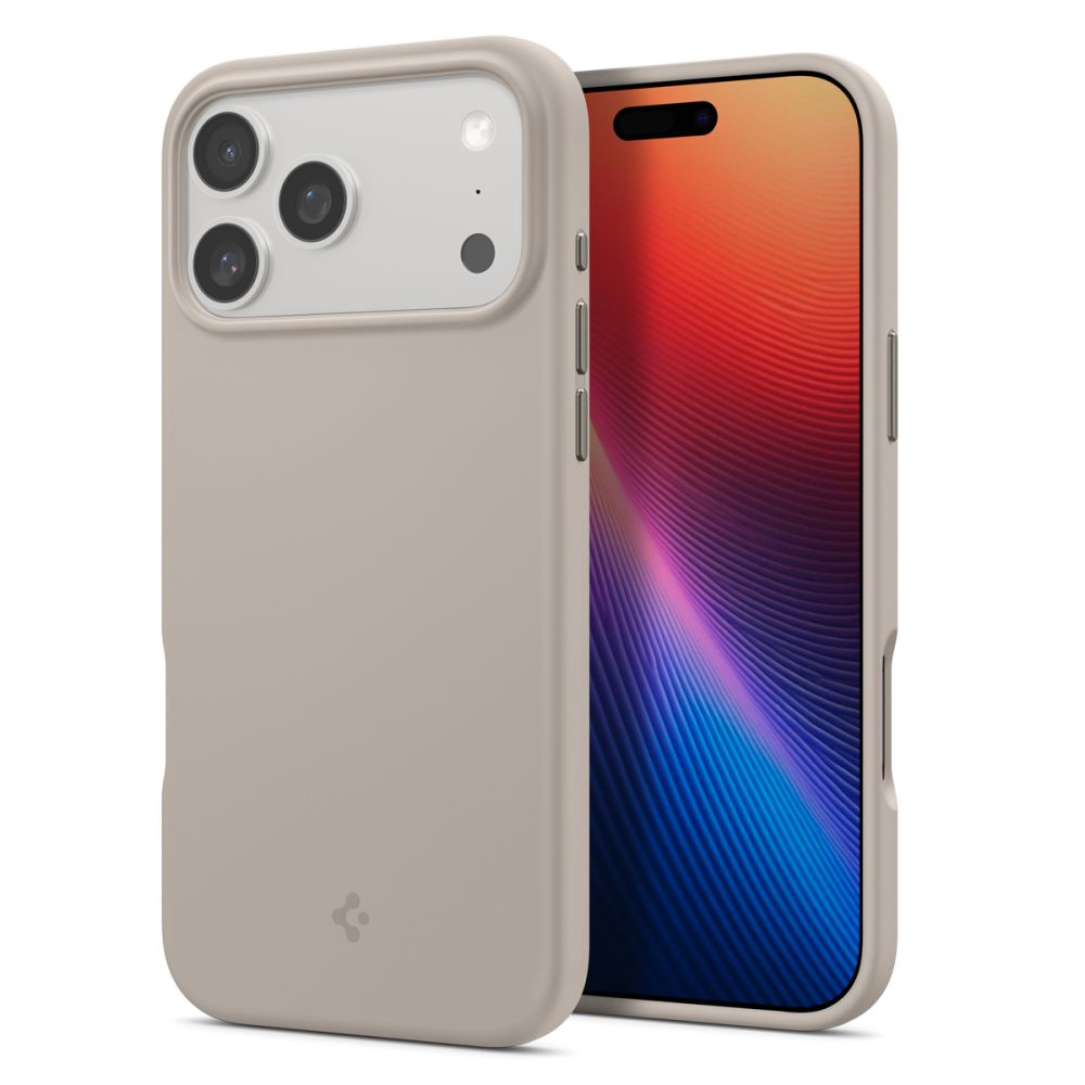 Spigen Silicone Fit Mag Magsafe case for iPhone 17 Pro Max Stone