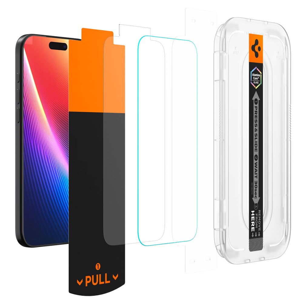 Spigen tempered glass Glas.Tr ”Ez Fit Pro” iPhone 16 Pro Max / 17 Pro Max Privacy