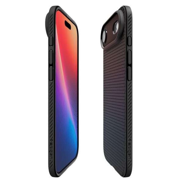 Spigen Liquid Air case for iPhone 17 Air Matte Black