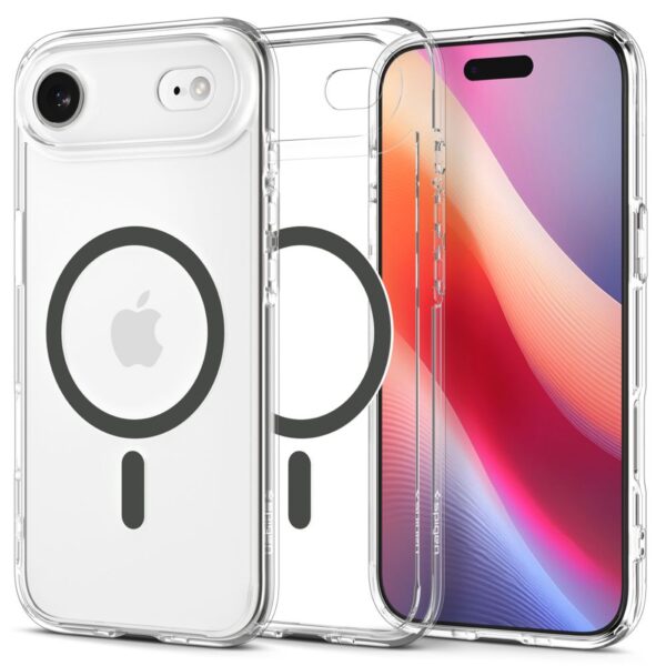 Spigen Ultra Hybrid Mag Magsafe case for iPhone 17 Air Clear/Graphite