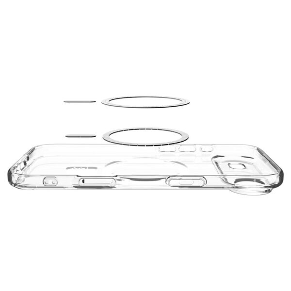 Spigen Ultra Hybrid Mag Magsafe case for iPhone 17 Air Clear/Graphite
