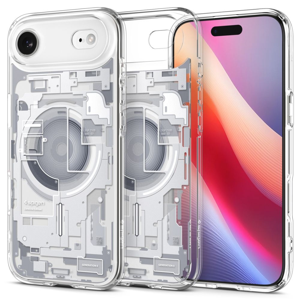 Spigen Ultra Hybrid Mag Magsafe case for iPhone 17 Air Zero One White