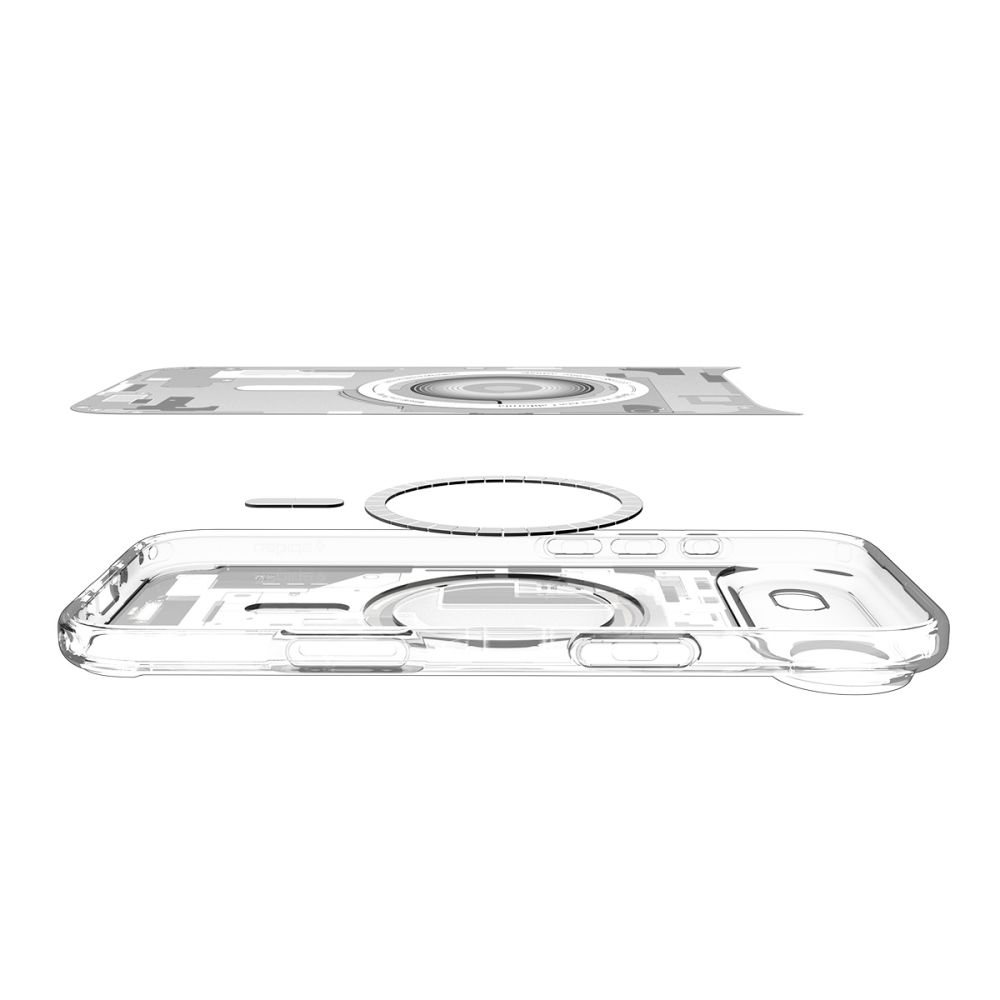 Spigen Ultra Hybrid Mag Magsafe case for iPhone 17 Air Zero One White