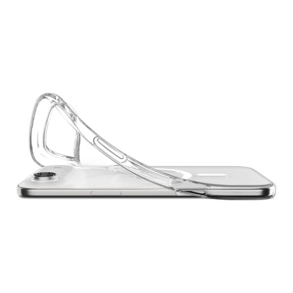 Spigen Liquid Crystal Mag Magsafe case for iPhone 17 Air Clear/White