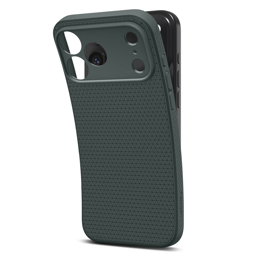 Spigen Liquid Air case for iPhone 17 Pro Abyss Green