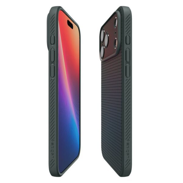 Spigen Liquid Air case for iPhone 17 Pro Abyss Green