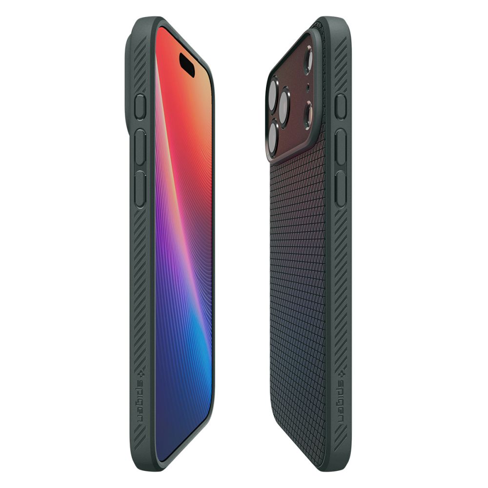 Spigen Liquid Air case for iPhone 17 Pro Abyss Green