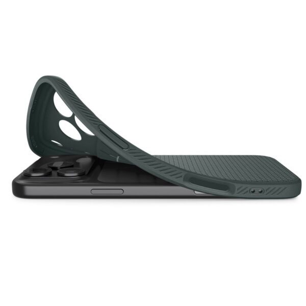 Spigen Liquid Air case for iPhone 17 Pro Abyss Green