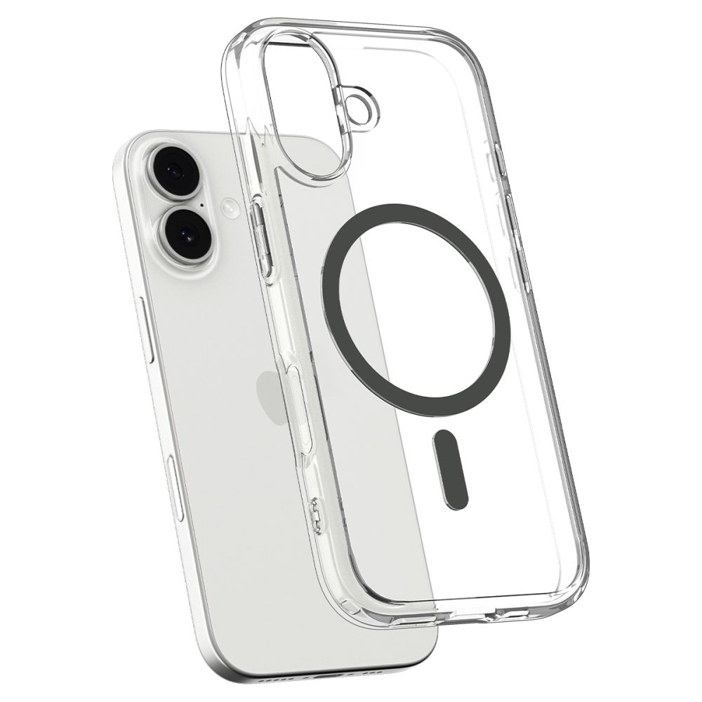 Spigen Ultra Hybrid Mag Magsafe case for iPhone 17 Clear/Graphite