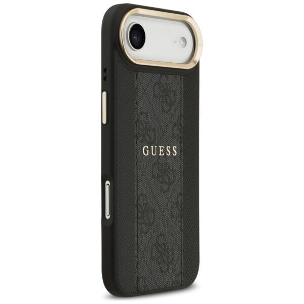 Guess case for iPhone 17 Air HC MAGSAFE PU W/ 4G PU STRIPE black