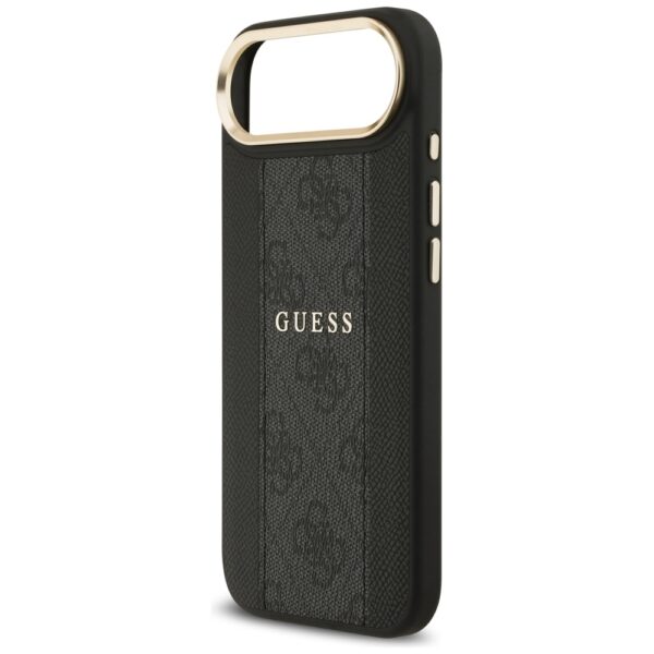Guess case for iPhone 17 Air HC MAGSAFE PU W/ 4G PU STRIPE black