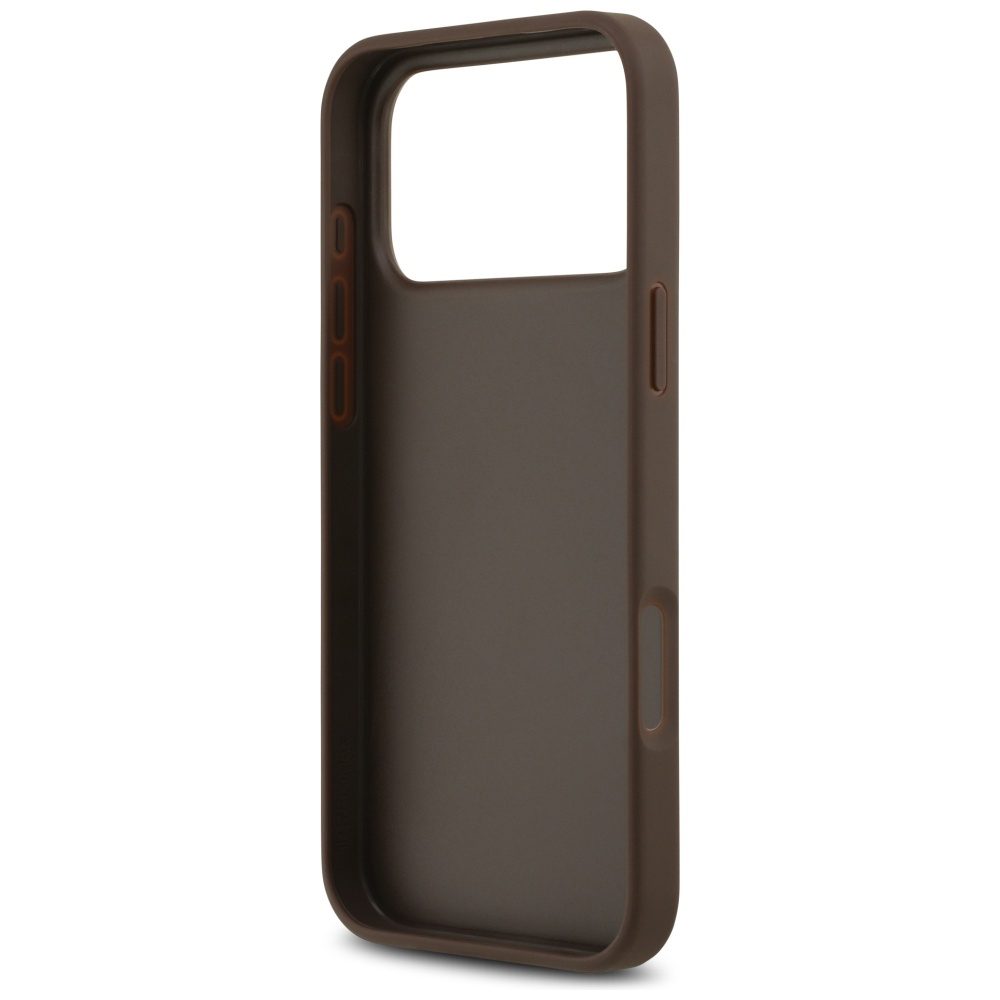 474129_oryg Guess 4G Double Card Triangle case for iPhone 17 Pro Max brown