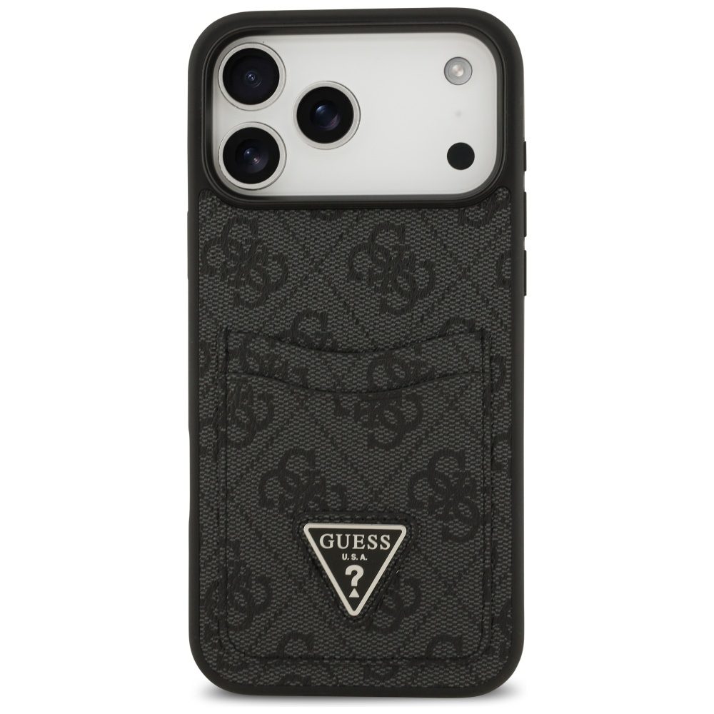 474141_oryg Guess 4G Double Card Triangle case for iPhone 17 Pro Max black