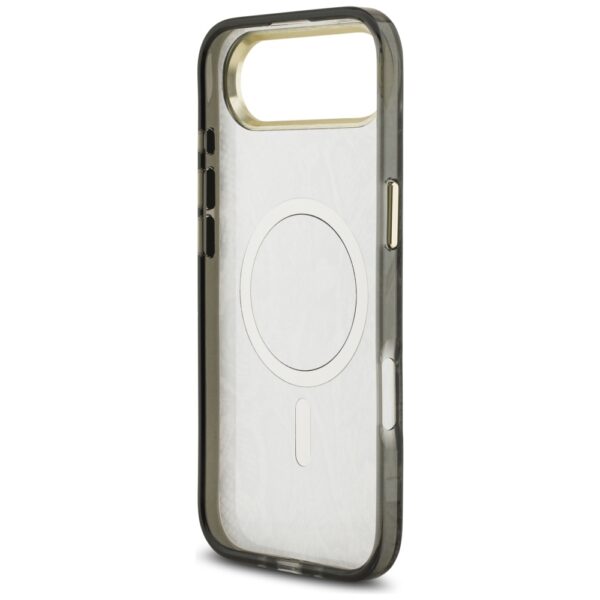 Guess Python Pattern MagSafe case for iPhone Air black