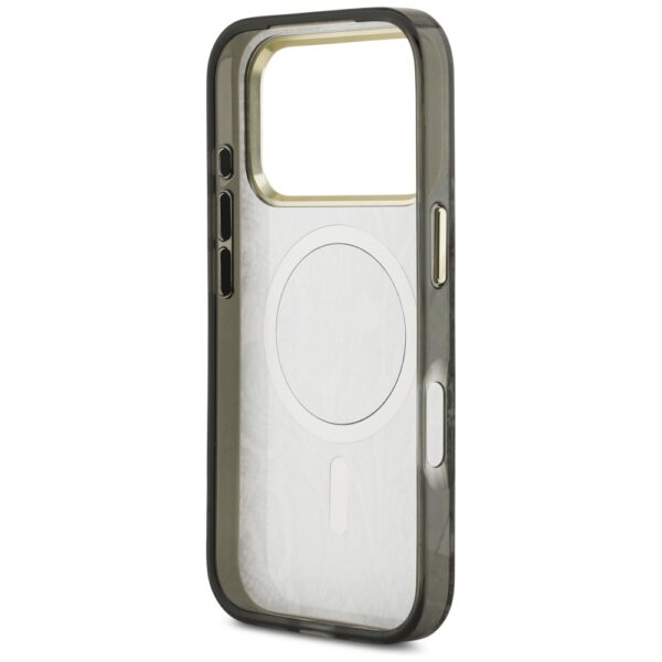 Guess Python Pattern MagSafe case for iPhone 17 Pro black