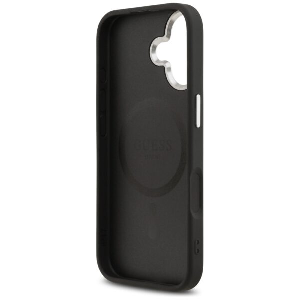 Guess Classic Logo MagSafe case for iPhone 17 black