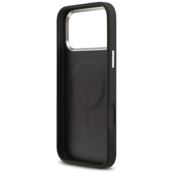 Guess Classic Logo MagSafe case for iPhone 17 Pro Max black