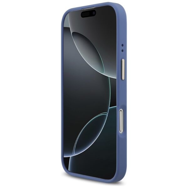 474463_oryg Guess 4G Strass Logo MagSafe case for iPhone 17 blue