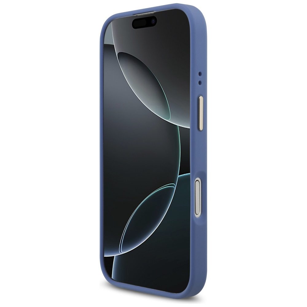 474463_oryg Guess 4G Strass Logo MagSafe case for iPhone 17 blue