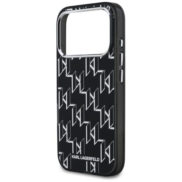 Karl Lagerfeld IML KL Monogram MagSafe case for iPhone 17 Pro black