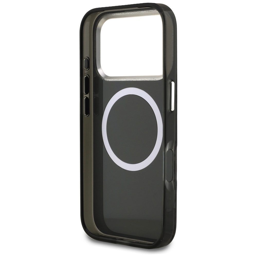 474943_oryg Karl Lagerfeld IML Choupette Head Logo MagSafe case for iPhone 17 Pro Max black