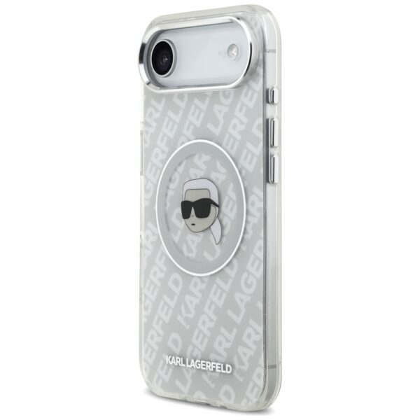 474946_oryg Karl Lagerfeld IML Karl Head Logo MagSafe case for iPhone Air grey