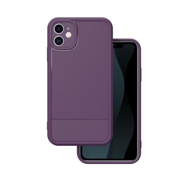 Simple Carbon case for iPhone 11 purple
