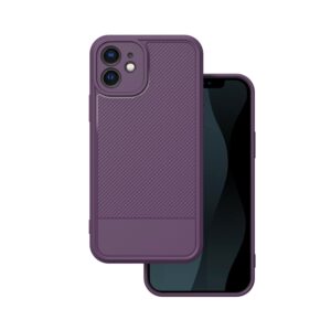 474957_oryg Simple Carbon case for iPhone 12 6,1" purple