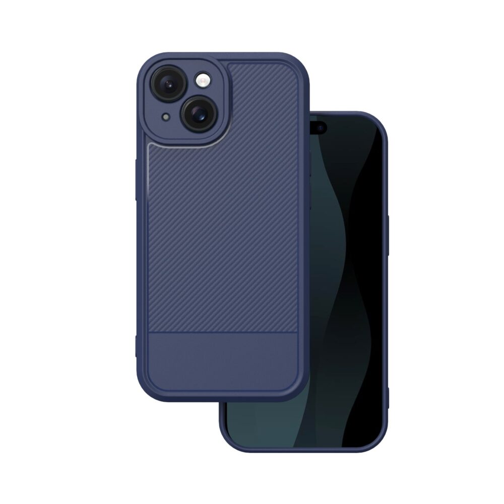 474967_oryg Simple Carbon case for iPhone 15 6,1" blue