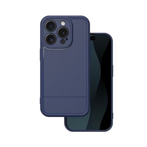 Simple Carbon case for iPhone 15 Pro 6,1" blue